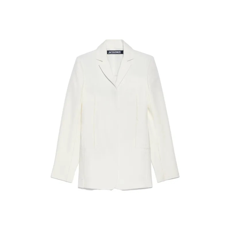 Jacquemus La Veste Caraco Blazer Black-0