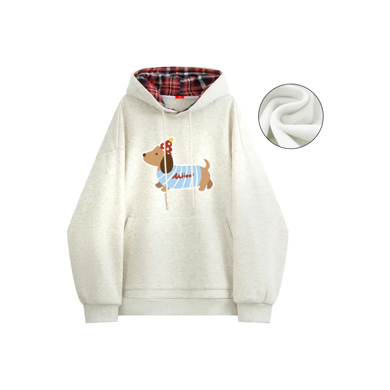 MIIOW Trend Party Series Sweatshirt Unisex Black-7