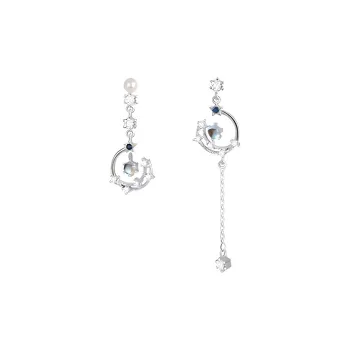 Daisy Dream 999 Fine Silver Earrings Women's