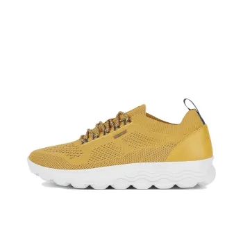 GEOX Spherica Abrasion Resistant Low Top Casual Shoes Men's Ochre Yellow