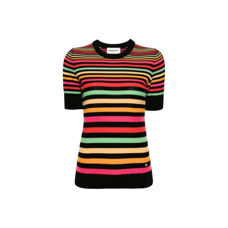 SONIA RYKIEL Striped Wool Top-0