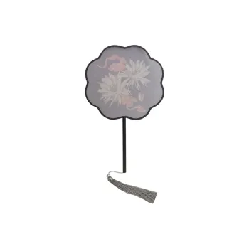Xiang Ning Pai Twill Damask And Silk Fan