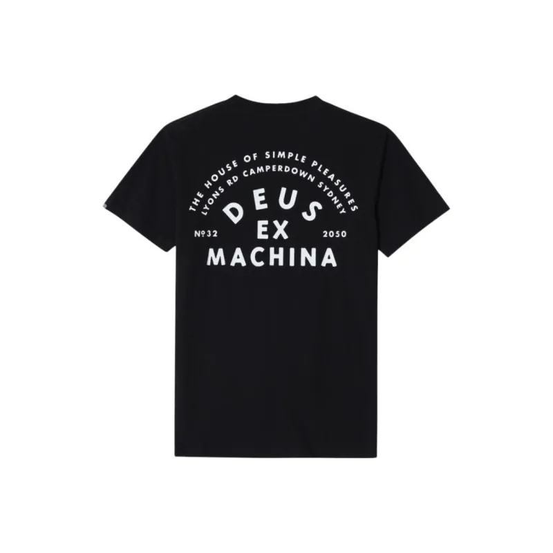 Deus Ex Machina T Shirt Men's Black-1