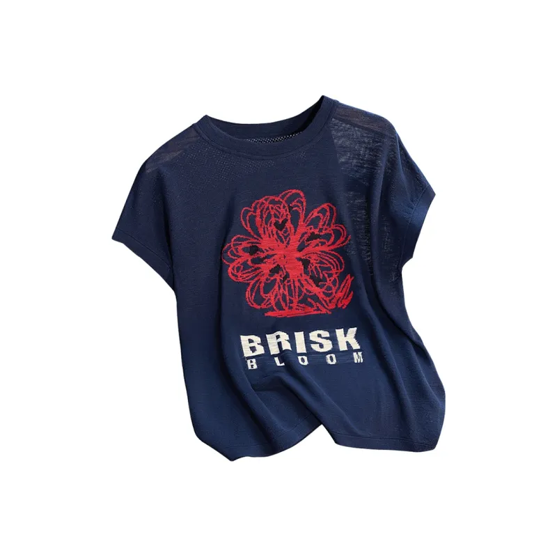 Cypress House Knitwear Women's Navy Blue-0