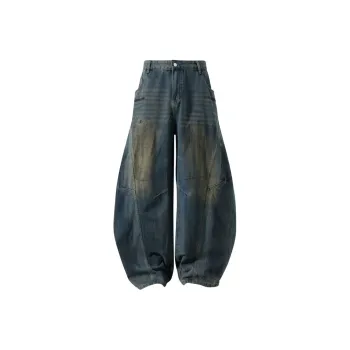 TONYBEAR Jeans Men Distressed Color