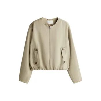 H&M Jackets Coats Women's Light Umber