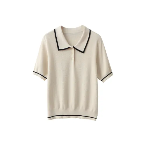 Huagaa Knitwear Women's Apricot