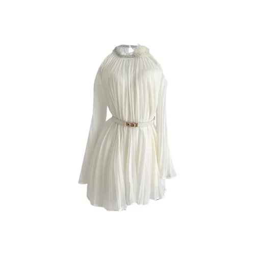 Icicofficial Chiffon mulher Women's White