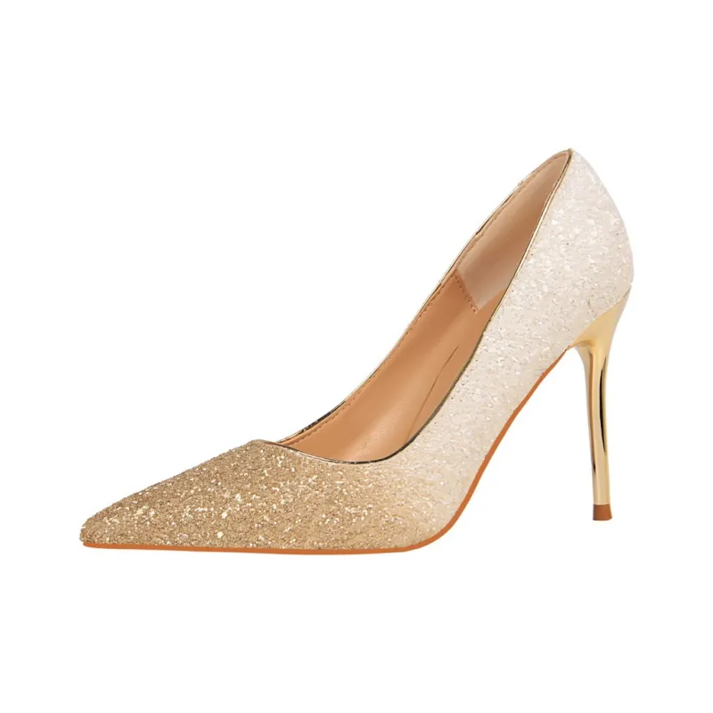 GOSO Slim Heel High Heels Women's-5