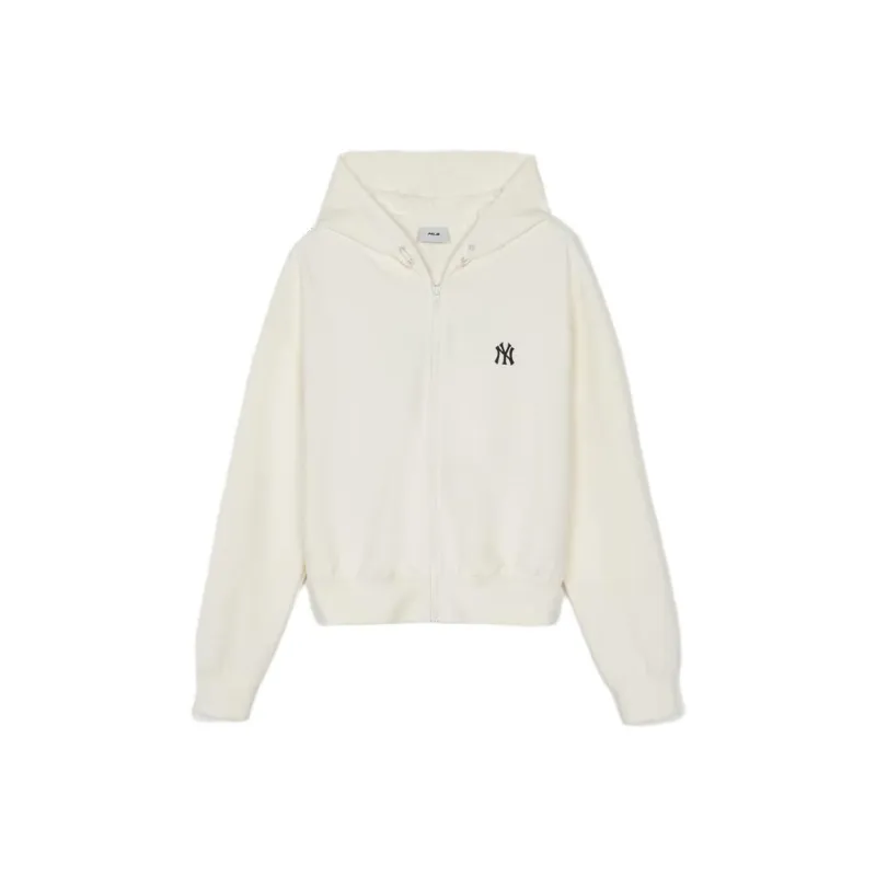 MLB Basic Collection New York Yankees Jackets Coats Women's Cream-0