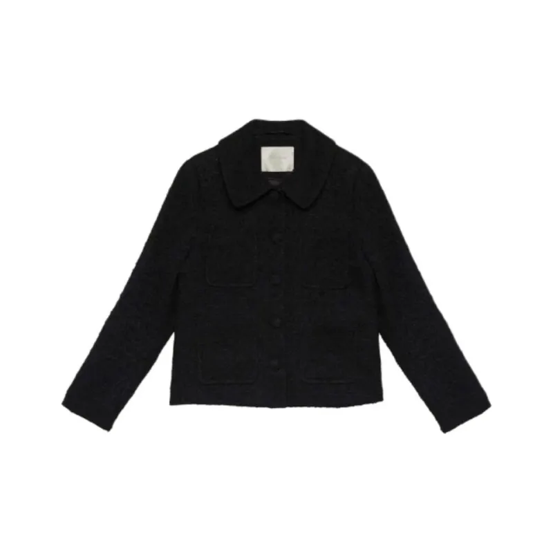 DOEN COLLEEN JACKET Jackets & Coats Women's Black-0