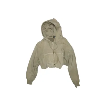 R13 Balloon Cropped Hoodie