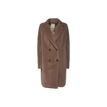 'S MAX MARA Double Breasted Long Sleeved Coat