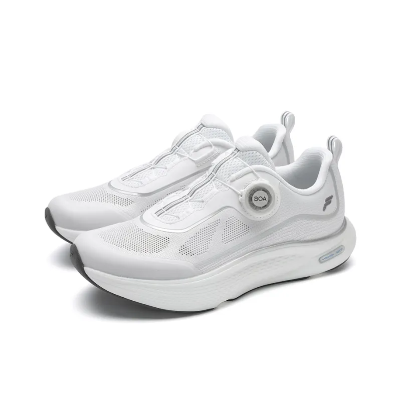 FILA NUVOLE Slip Resistant, Abrasion Resistant, Breathable, Lightweight Coverage Low Top Running Shoes Women's White-2