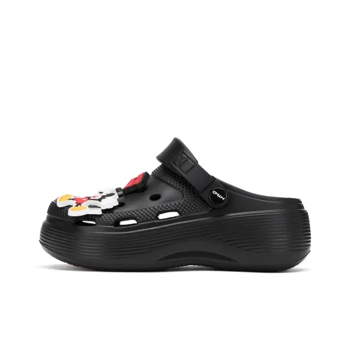 Disney x Hotwind Mickey Family Series Clogs Women's