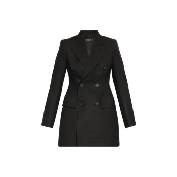 Balenciaga Double Breasted Blazer 'Black'