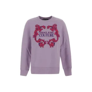 VERSACE JEANS COUTURE Sweatshirt Women's Light Purple