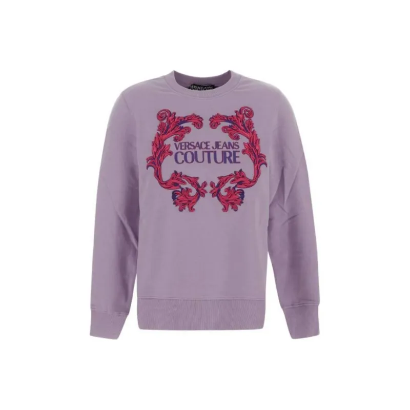 VERSACE JEANS COUTURE Sweatshirt Women's Light Purple-0