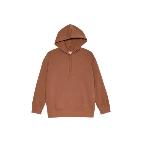 Victoria's Secret VICTORIA'S SECRET/Cotton Fleece Hoodie/Caramel Sweatshirt Women's Caramel