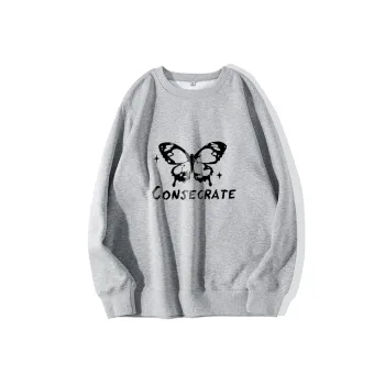 MJ STYLE Sweatshirt Unisex Gray