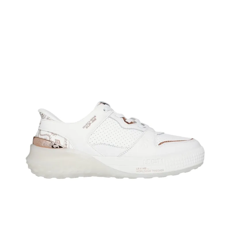 SNOOP DOGG x Skechers Sizzle Low Top Casual Shoes Women's White-1