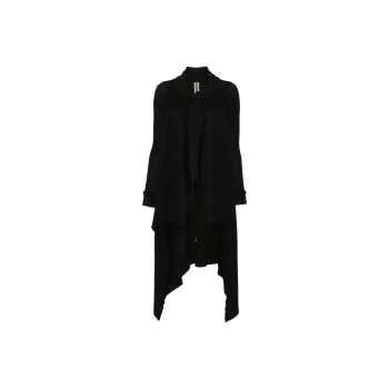 RICK OWENS Tied Wrap Long Coat
