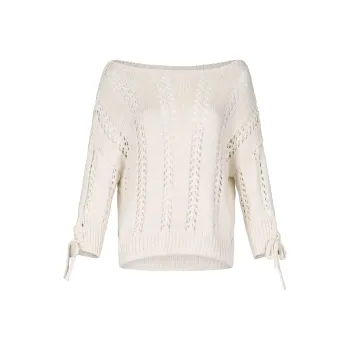 LIU·JO Crochet knit Sweater