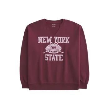 Hollister Sweatshirt Women's Burgundy