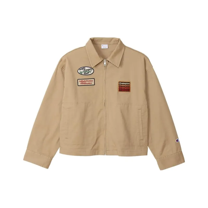 Champion FW24 Jackets Coats Women's Beige-0