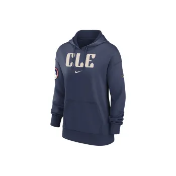 Nike Dri-FIT MLB Pullover Hoodie Sweatshirt Women's Marine Blue