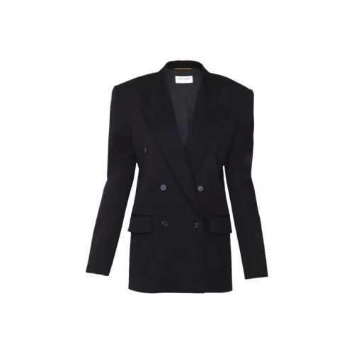 SAINT LAURENT Double breasted Wool Blazer