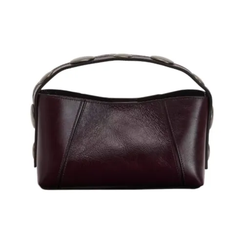 ZARA Cow Leather Handbag Mini Women's Light Purple