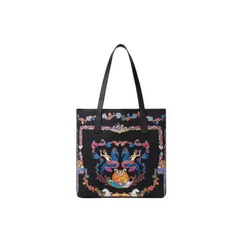 FANSIZHE La Medusa Fabric tote Dusy Bag, Shopping Bag, Handbag Large Size Unisex Multicolor
