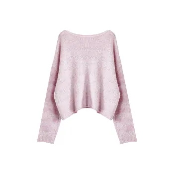 XIANGYING Knitwear Women's Light Purple