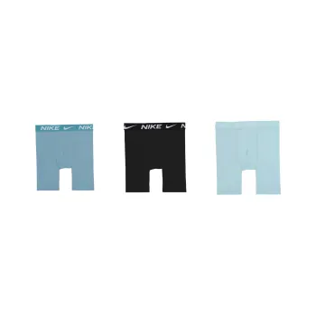 Nike Dri FIT Essential Micro Boxer Shorts Men's 3 Pack Steel Blue