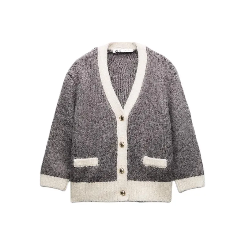 ZARA Knitwear Women's Gray-0