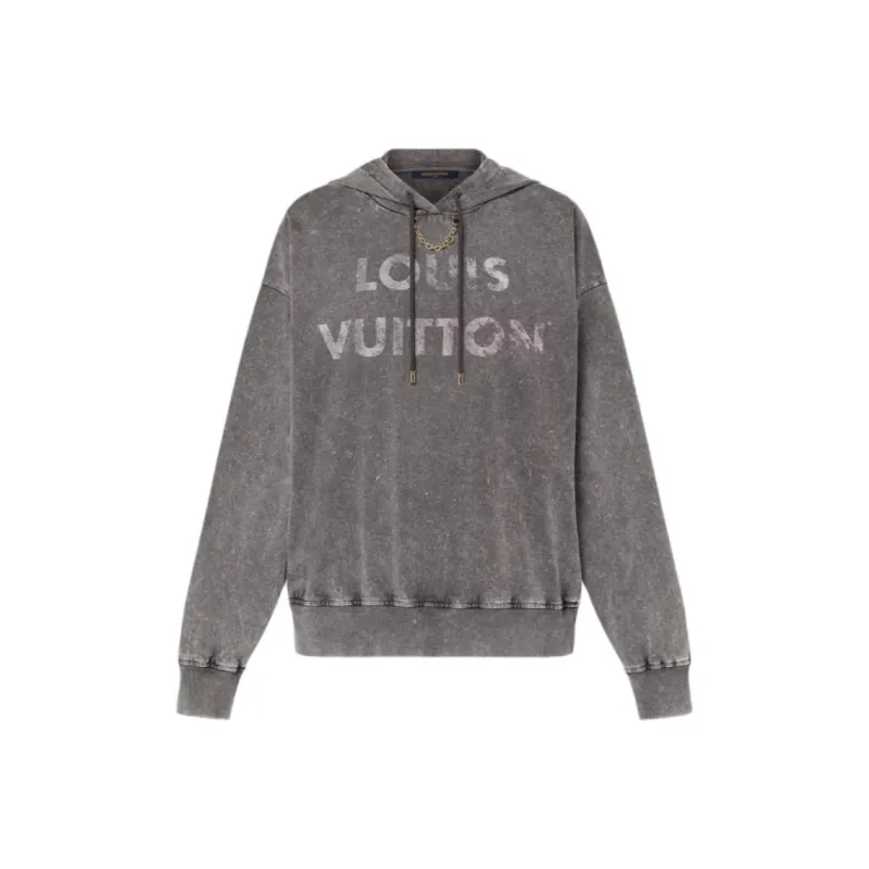 LOUIS VUITTON SS24 Sweatshirt Women's Gray-0