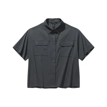 CHAOJIANTA Shirt Women's Castle Gray