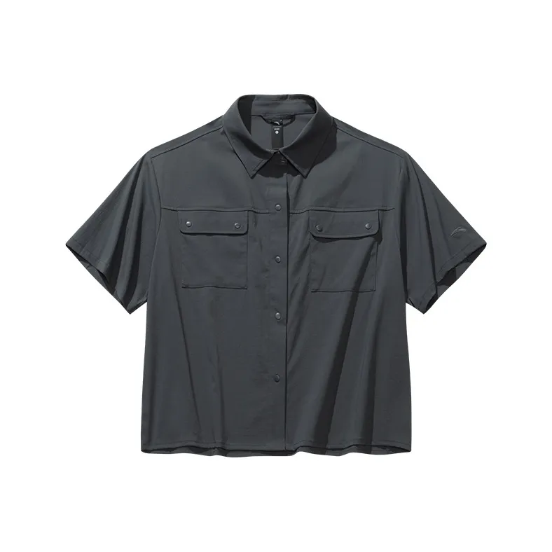 CHAOJIANTA Shirt Women's Castle Gray-0