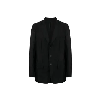 Masnada Textured Cotton blend Blazer