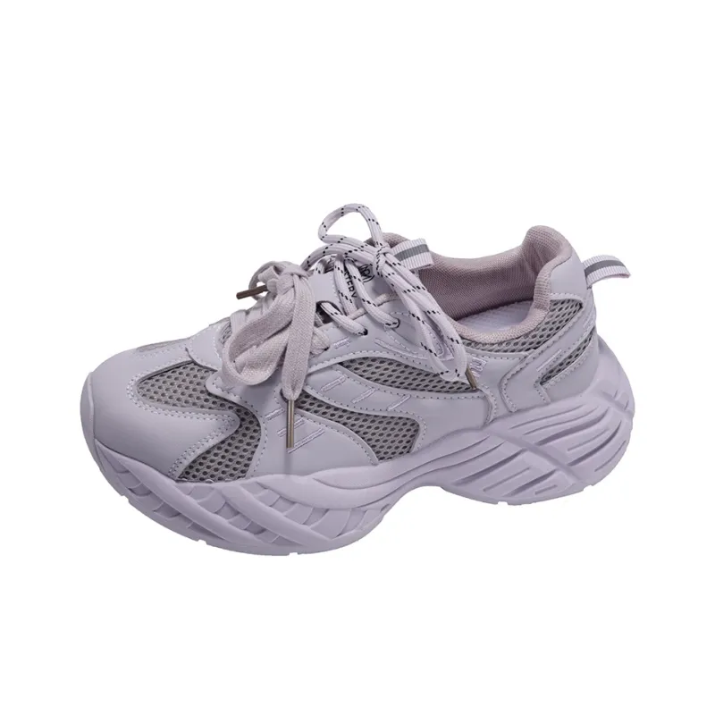 Boldi Kuki Slip Resistant, Height Increasing, And Breathable Low Top Chunky Sneakers Women's-14