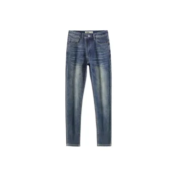 Jeep Lifestyle Fashion Sports Collection Jeans Unisex Blue