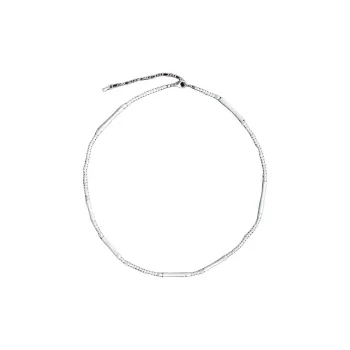 OLIO E ACETO 925 Sterling Silver Necklaces Unisex Silver