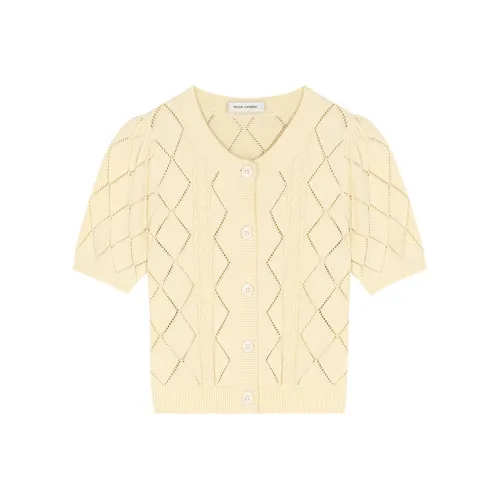 VEGA CHANG Knitwear Women's Malted Yellow