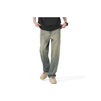 GWIT Jeans Men's Yellow Mud Denim