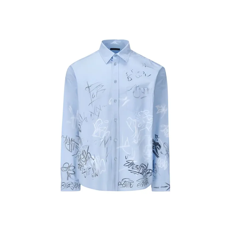 Balenciaga Graffiti Shirt-0