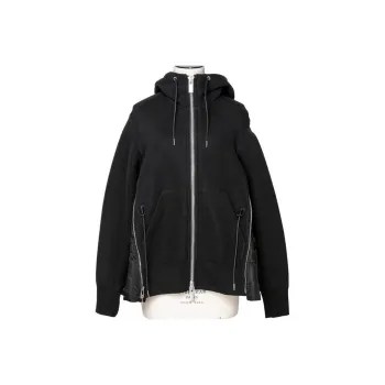 Sacai Panelled Zipped Jacket