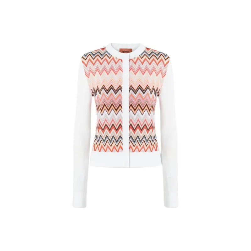 MISSONI Chevron insert Cardigan-0