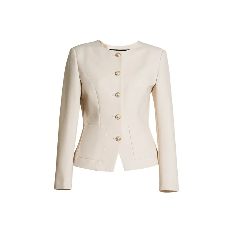 ROEYSHOUSE Jackets Coats Women's Apricot-0