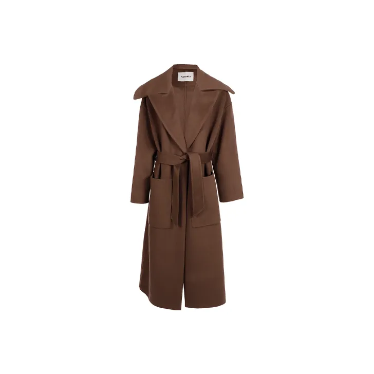 NANUSHKA Coats Women's Brown-0